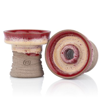 KS Appo Player Μπωλ Ναργιλέ Red Cream